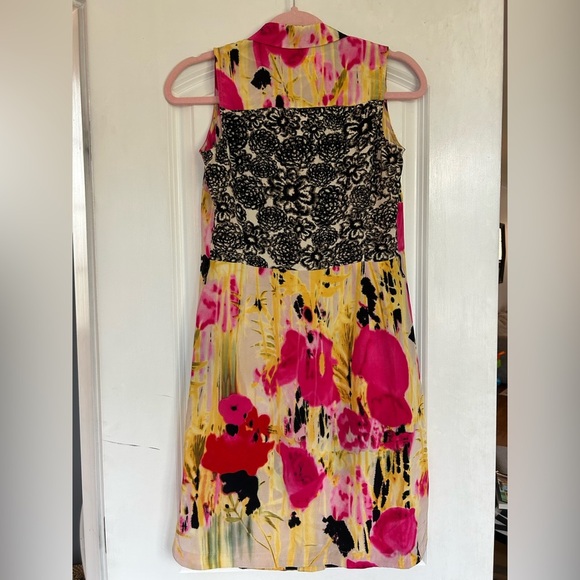 Anthropologie Tabitha 100% Sill Button Down Shirt Dress - Picture 4 of 4